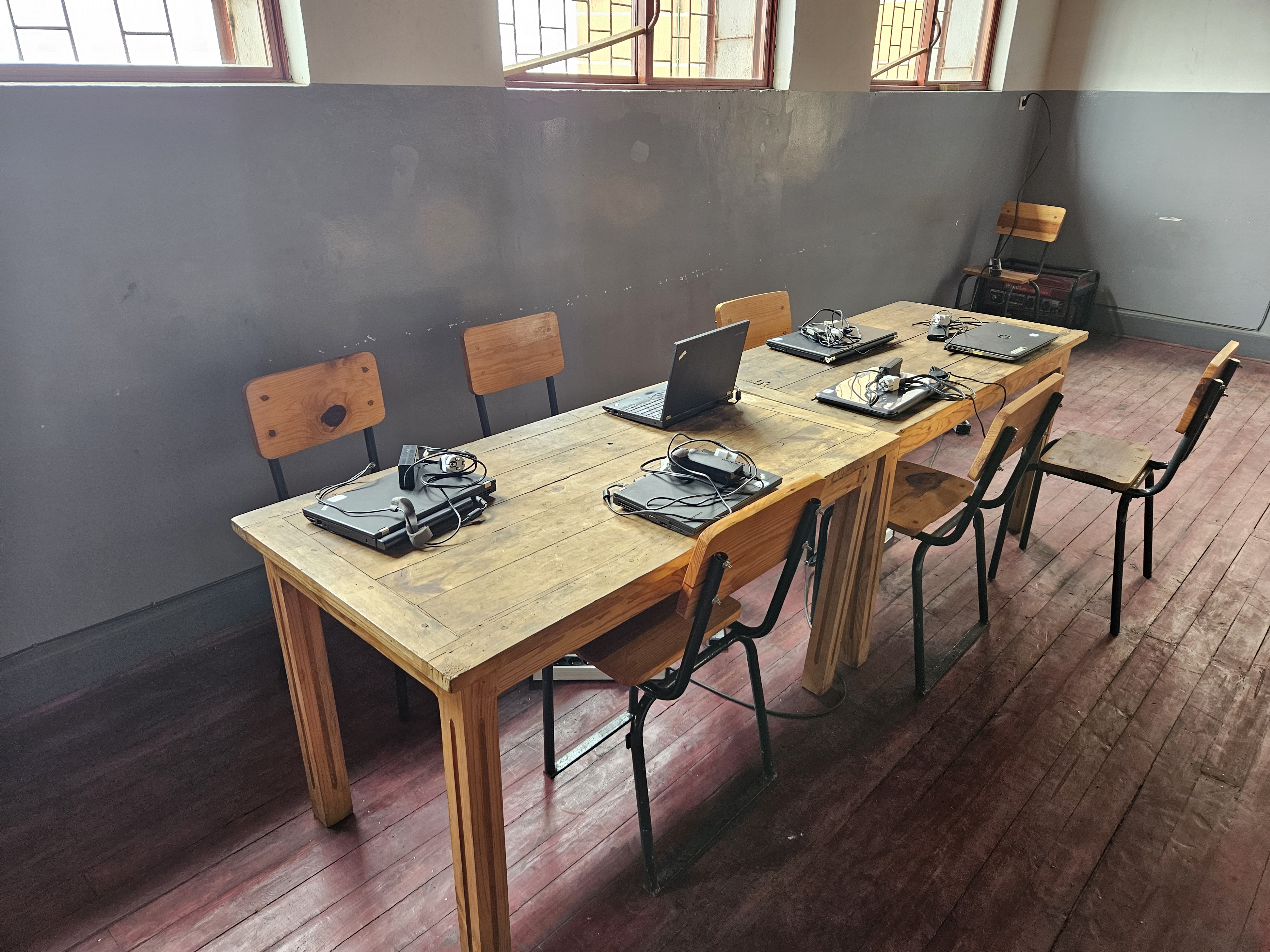 Computadores listos para donación